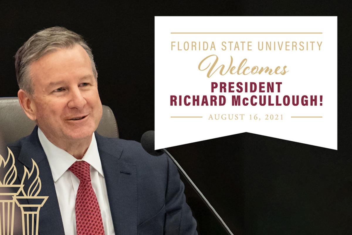 FSU's 16th president, Richard McCullough